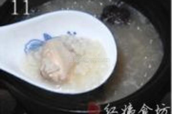 人参糯米鸡汤的做法图解11