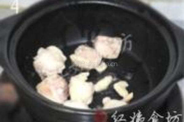 人参糯米鸡汤的做法图解4