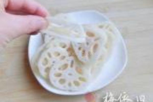 炸藕盒的做法图解1