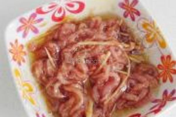 苤蓝肉丝的做法图解4