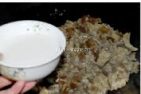 蒜味落苏的做法图解7
