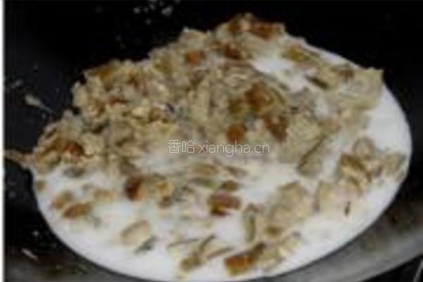蒜味落苏的做法图解8