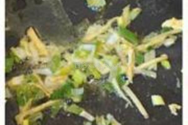 豆角烧肉饼的做法图解8