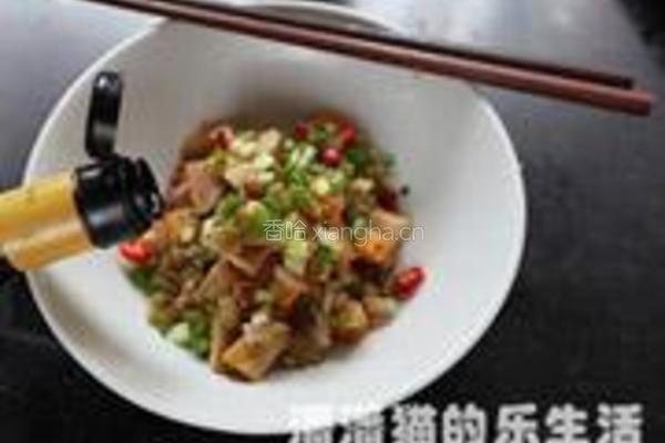 榨菜凉拌月饼的做法图解5