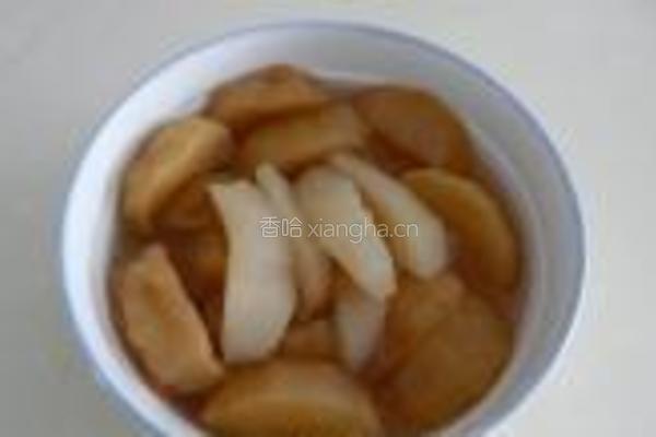 冰糖苹果梨的做法图解6