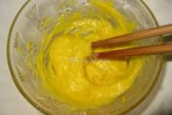 紫菜蛋黄饼的做法图解3