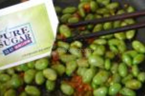 剁椒毛豆炒鸡蛋的做法图解10