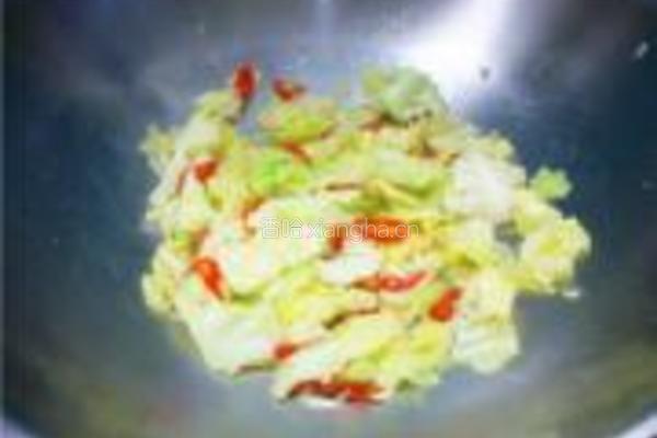 黑胡椒炒手撕包菜的做法图解10