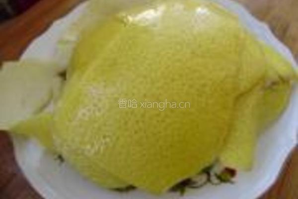 柚子冰糖水的做法图解1