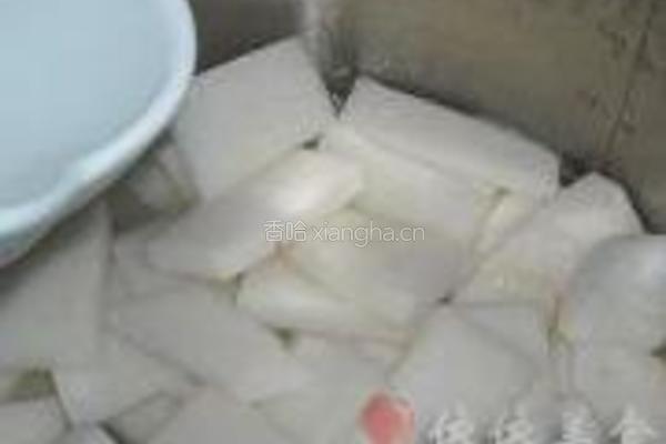虾米烧萝卜的做法图解4