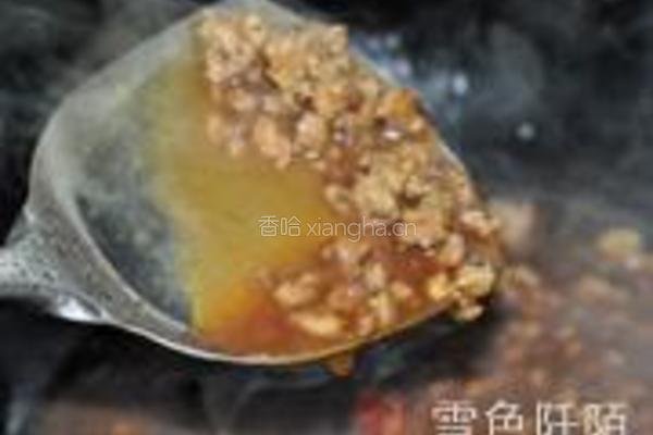 肉末蚝汁娃娃菜的做法图解7