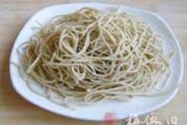 开洋煮云丝的做法图解1