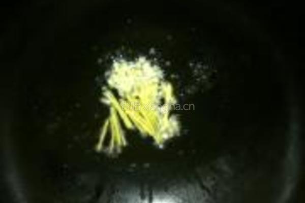 芹菜炒香干的做法图解3