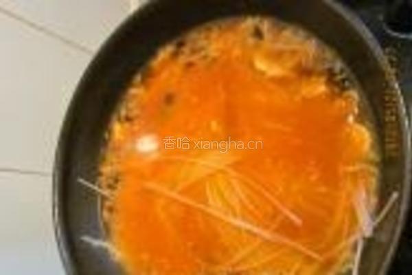 鸡肉汤米粉的做法图解10