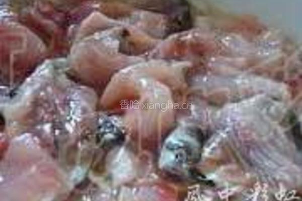 水煮豆花鱼的做法图解1