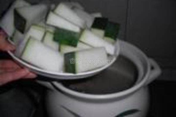 干贝冬瓜猪骨汤的做法图解6