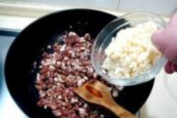 酱肉泡菜包的做法图解4
