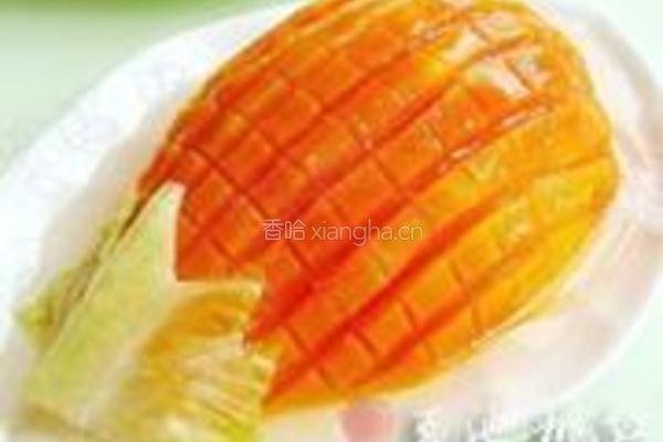 蒸木瓜的做法图解6