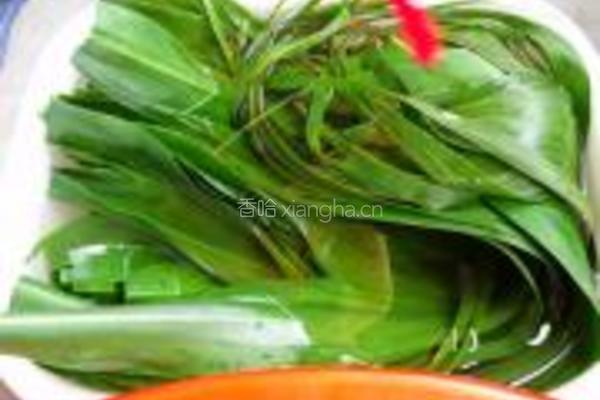相思红豆蜜枣粽的做法图解4
