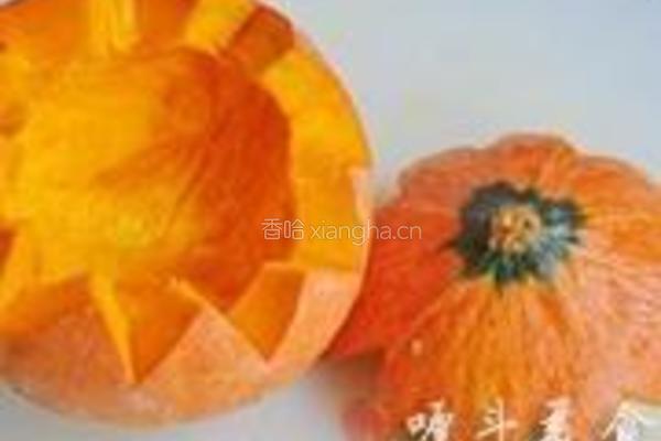 金瓜糯米鸡的做法图解10