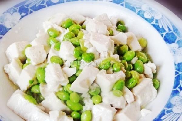 毛豆烧豆腐
