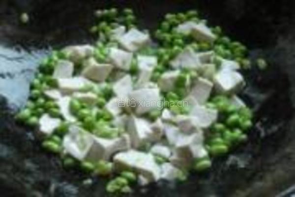 毛豆烧豆腐的做法图解5