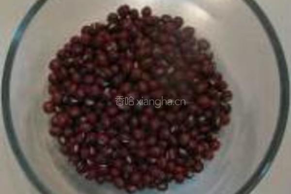 香甜紫米红豆饼的做法图解2