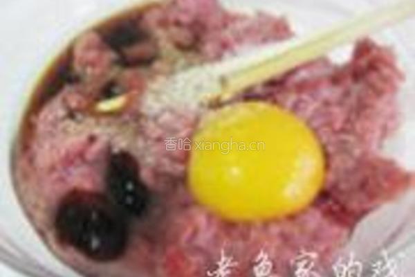 茴香羊肉饼的做法图解1