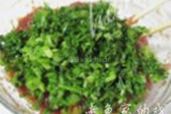 茴香羊肉饼的做法图解5