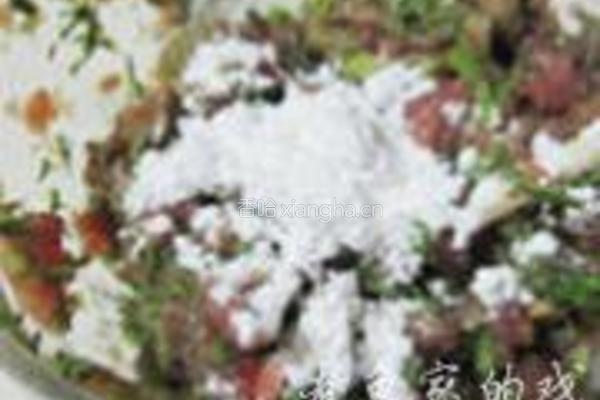茴香羊肉饼的做法图解6