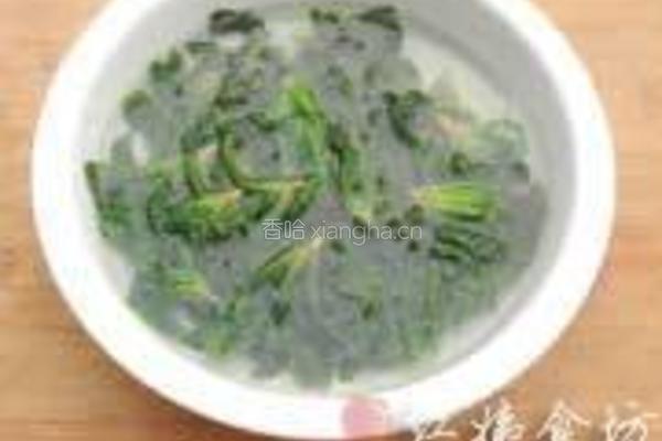姜汁菠菜卷的做法图解6
