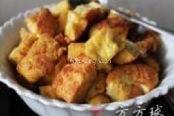 鱼籽烧豆腐的做法图解3