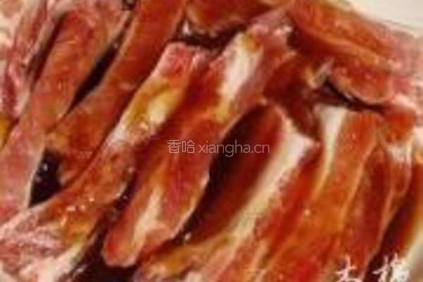 蜜汁叉烧排骨的做法图解2