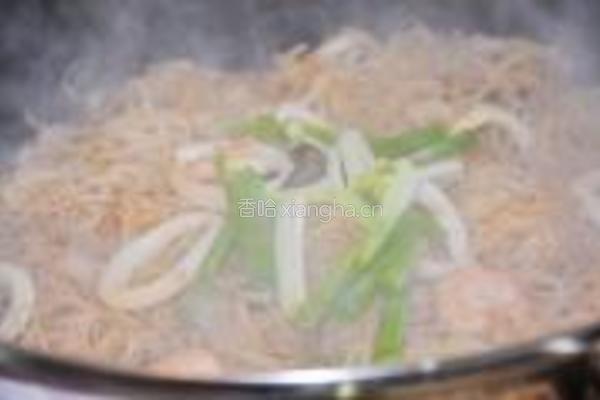 海鲜炒粉干的做法图解13