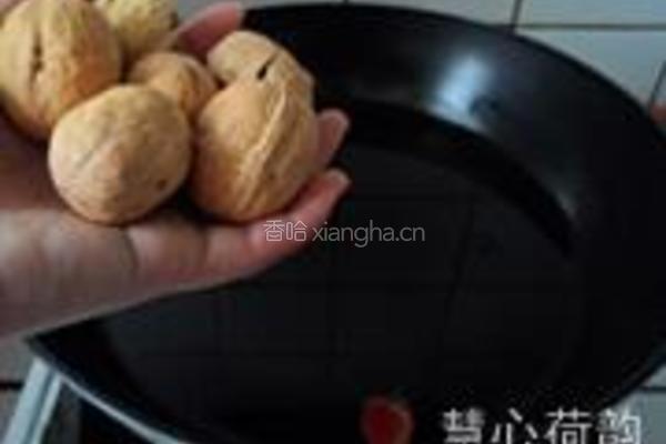 茶香陈皮卤核桃的做法图解4