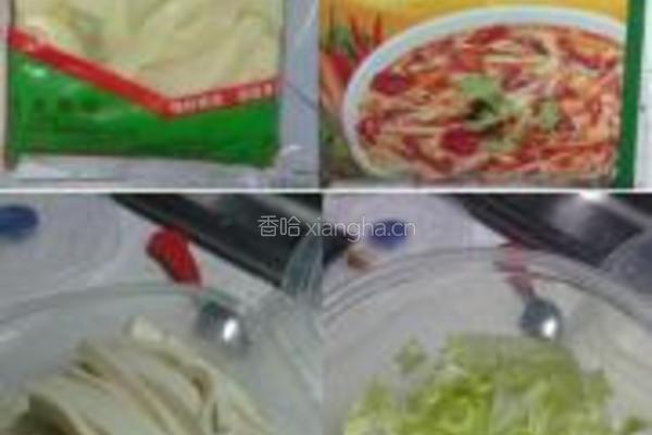 简易酸辣汤的做法图解1