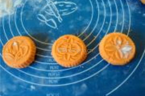 蒸栗子馅番薯饼的做法图解5