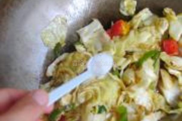 手撕包菜的做法图解10