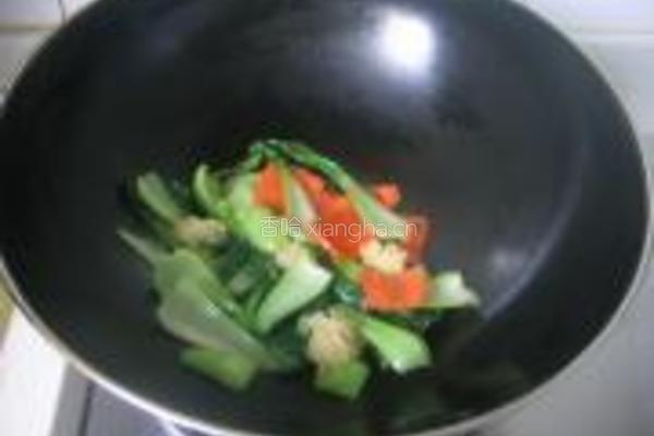 油菜银耳脆的做法图解7