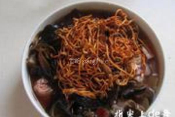 虫草花蒸滑鸡的做法图解4