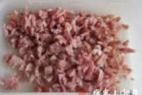 培根香葱薄饼的做法图解1