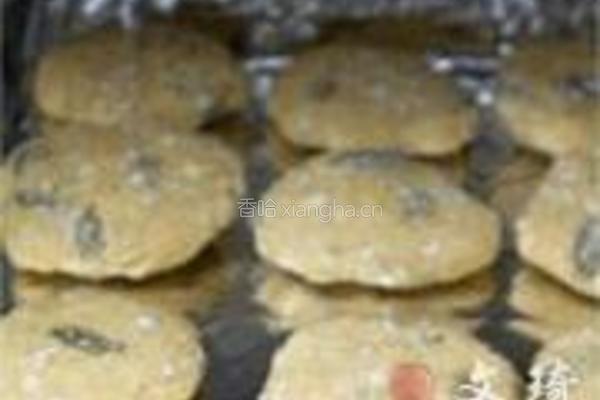 燕麦提子饼干的做法图解5
