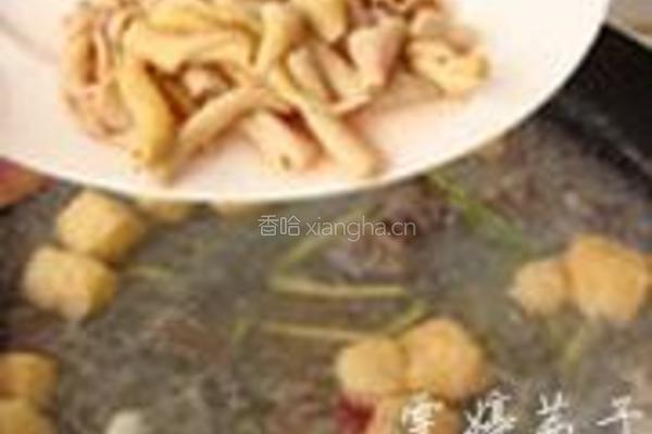 老鸭粉丝汤的做法图解4