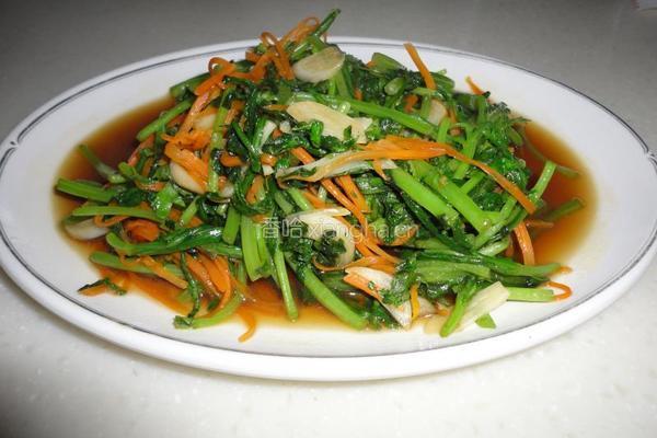 素炒茼蒿