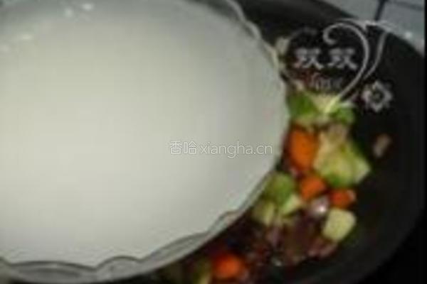 香肠豆豉焖饭的做法图解9