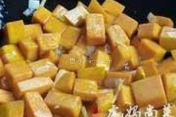 蚝油南瓜的做法图解3