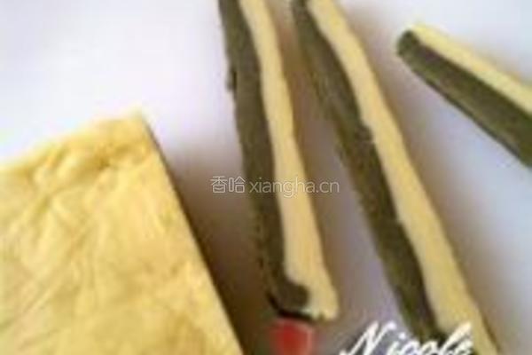 绿茶格子饼干的做法图解15