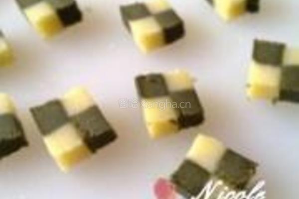 绿茶格子饼干的做法图解18