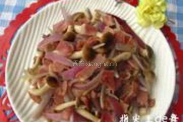 培根洋葱蘑菇的做法图解9