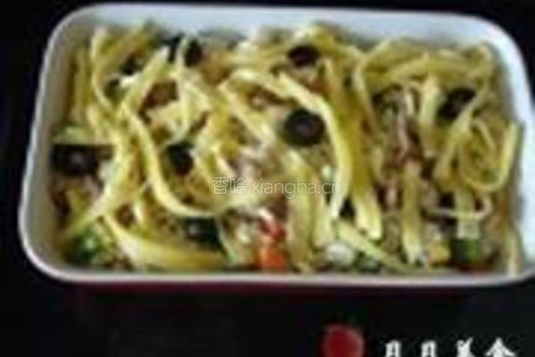 培根焗饭的做法图解7